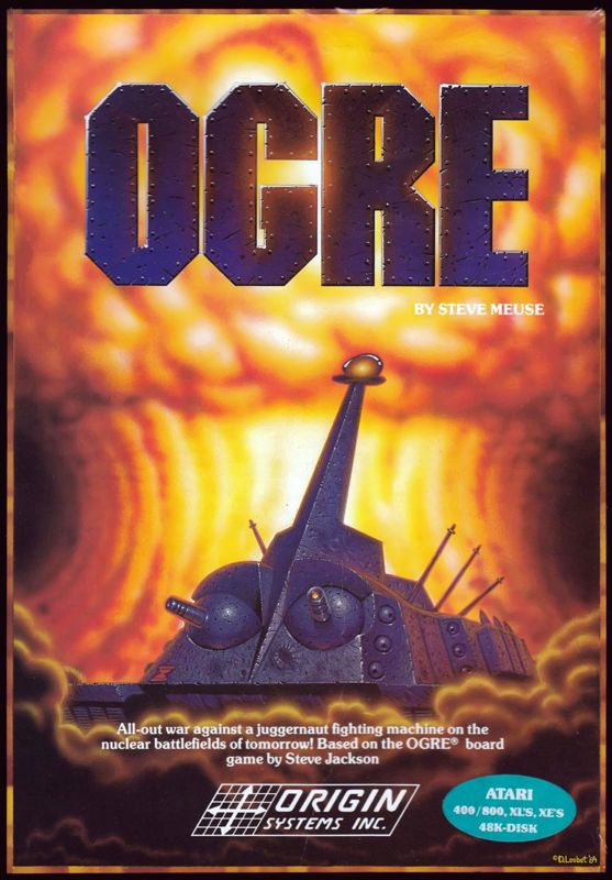 Front Cover for Ogre (Atari 8-bit)