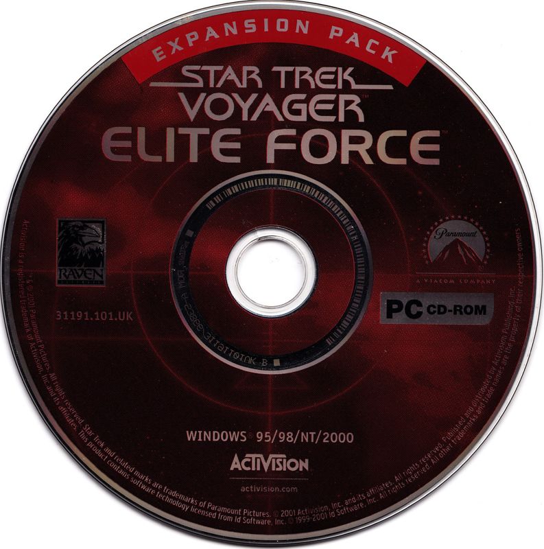 Media for Star Trek: Voyager - Elite Force Expansion Pack (Windows)