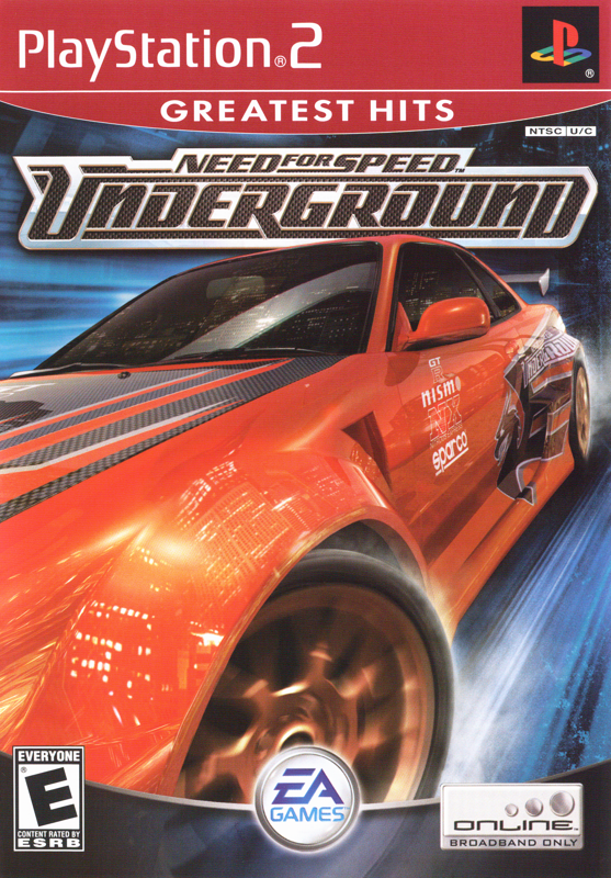 Need for Speed: Underground cover or packaging material - MobyGames