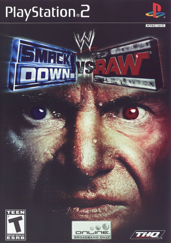 Wwe Smackdown Vs Raw Cover Or Packaging Material Mobygames