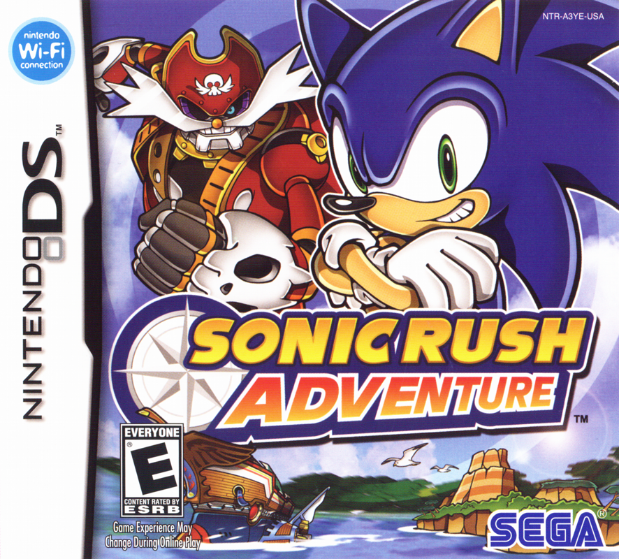 Front Cover for Sonic Rush Adventure (Nintendo DS)