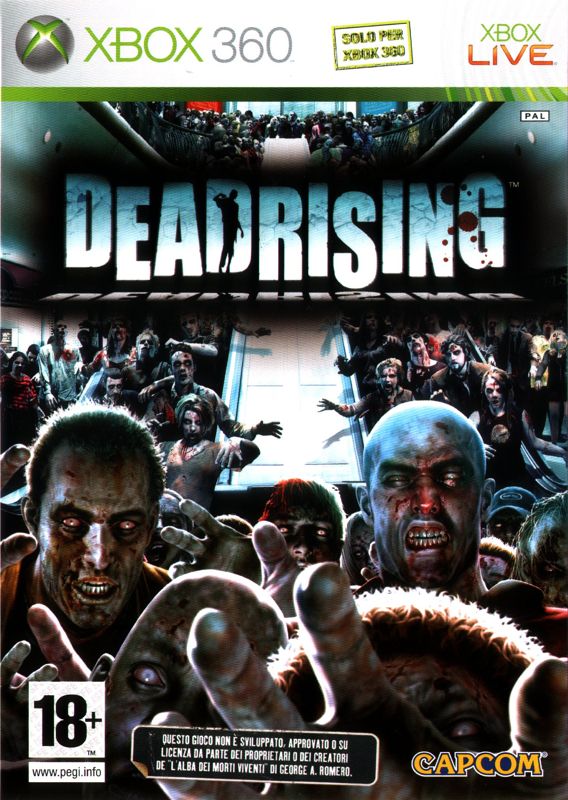 Front Cover for Dead Rising (Xbox 360)