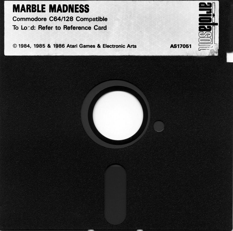 Media for Marble Madness (Commodore 64)