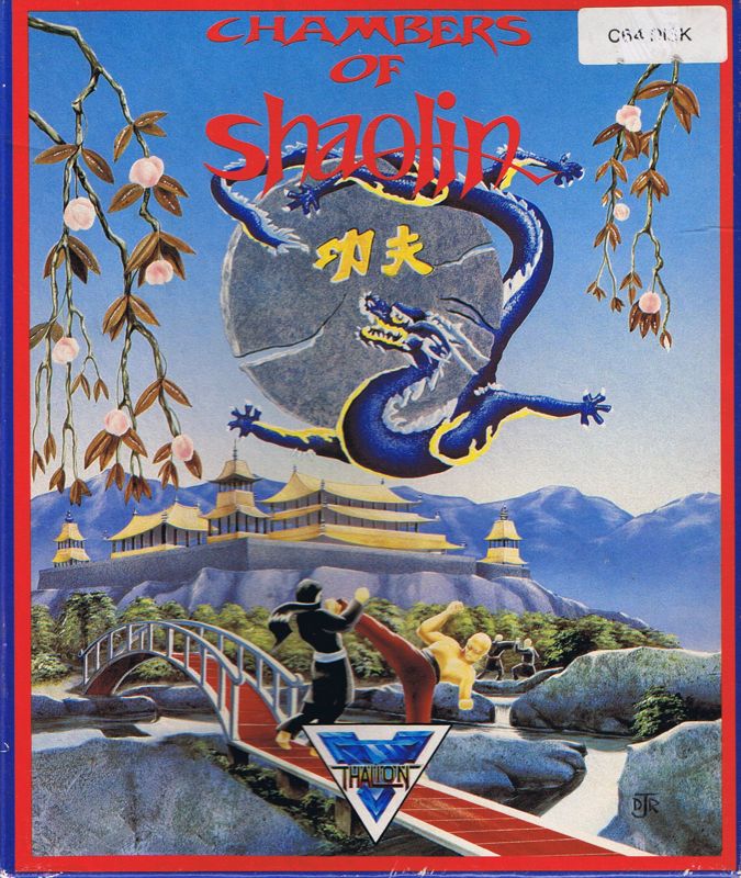 Front Cover for Chambers of Shaolin (Commodore 64)