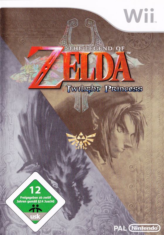 Front Cover for The Legend of Zelda: Twilight Princess (Wii) (Re-release)