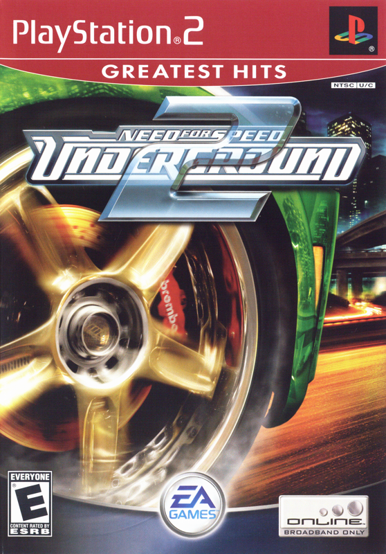 Front Cover for Need for Speed: Underground 2 (PlayStation 2) (Greatest Hits release)