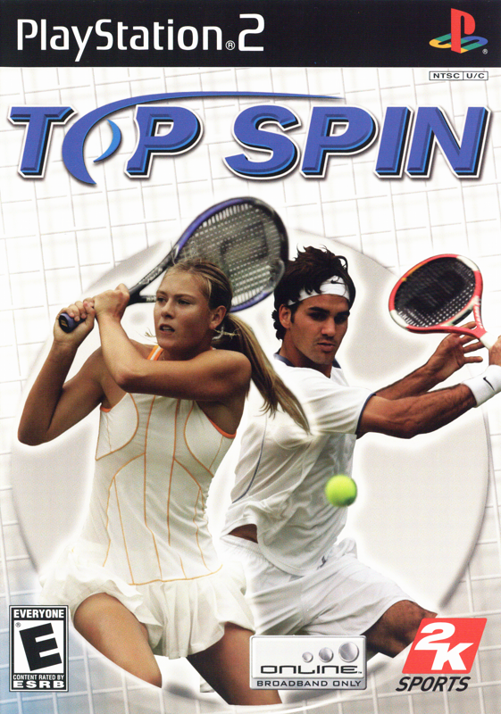 Top Spin cover or packaging material MobyGames