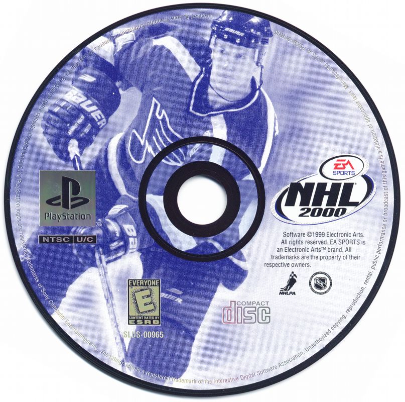 Media for NHL 2000 (PlayStation)