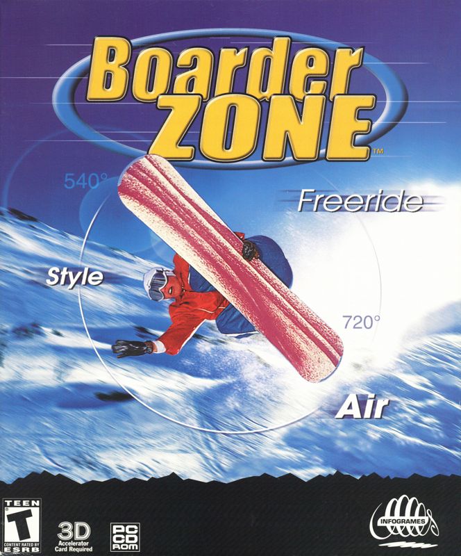 Front Cover for Boarder Zone (Windows)
