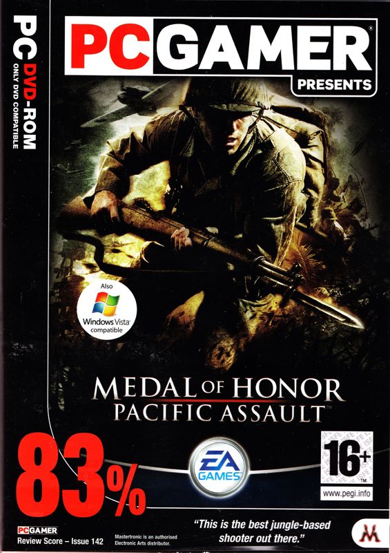 Medal of Honor: Pacific Assault cover or packaging material - MobyGames