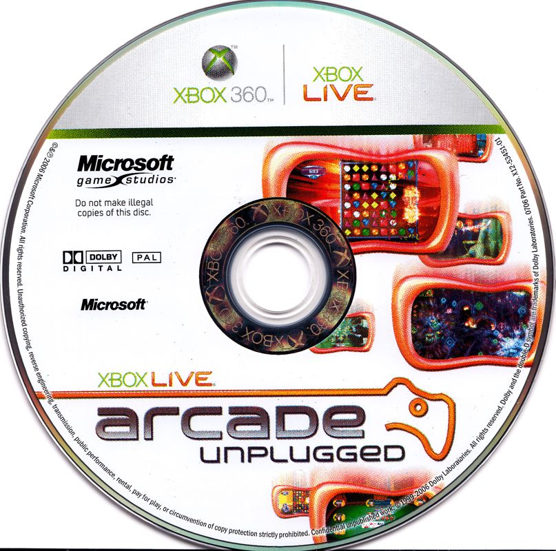 Xbox live arcade unplugged volume clearance 1