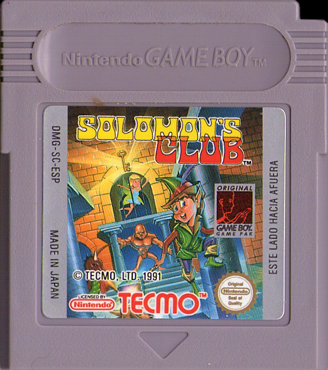 Media for Solomon's Club (Game Boy)