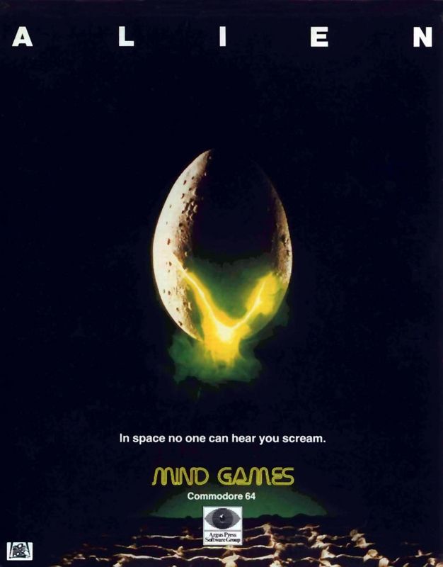 Front Cover for Alien (Commodore 64)