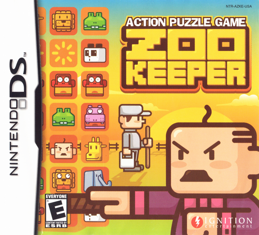 Front Cover for Zoo Keeper (Nintendo DS)