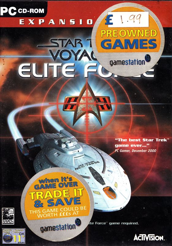 Front Cover for Star Trek: Voyager - Elite Force Expansion Pack (Windows)