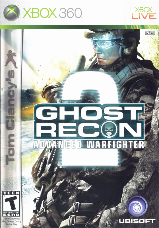 Front Cover for Tom Clancy's Ghost Recon: Advanced Warfighter 2 (Xbox 360)