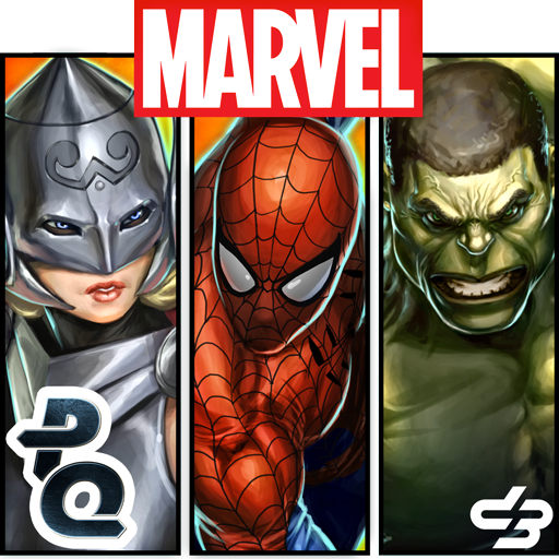 Front Cover for Marvel Puzzle Quest (Android) (Google Play release): R91 release