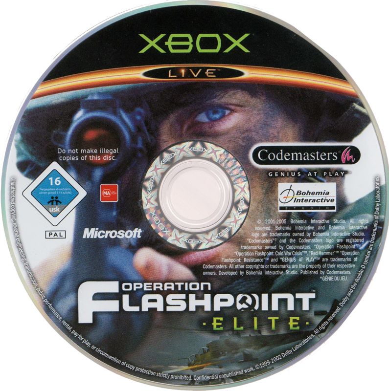 Media for Operation Flashpoint: Elite (Xbox)
