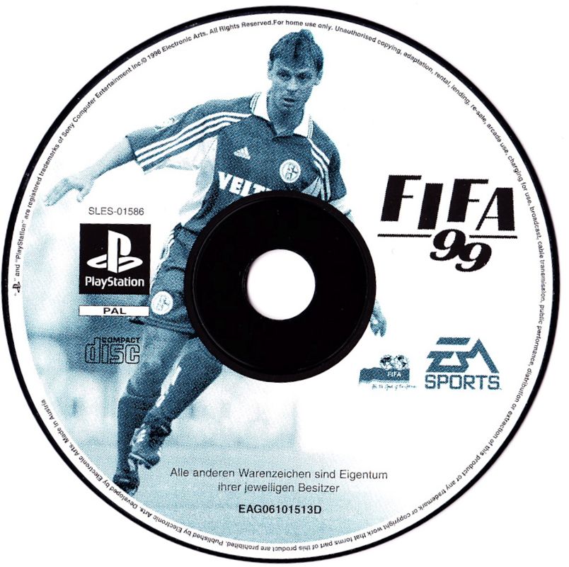 Media for FIFA 99 (PlayStation)