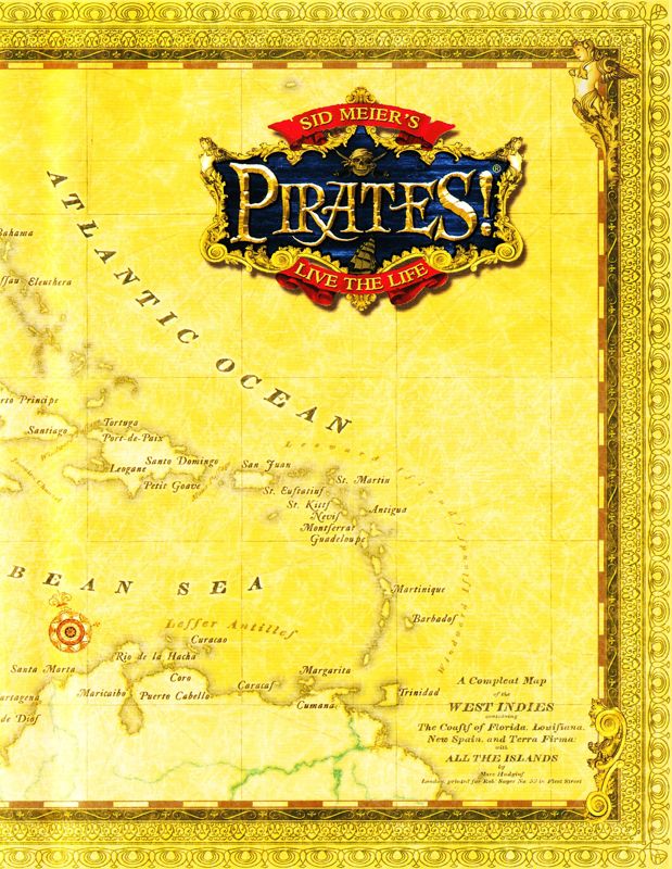 Inside Cover for Sid Meier's Pirates!: Live the Life (Macintosh): Right
