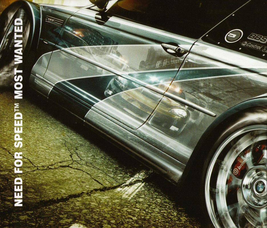 Inside Cover for Need for Speed: Most Wanted (Windows)