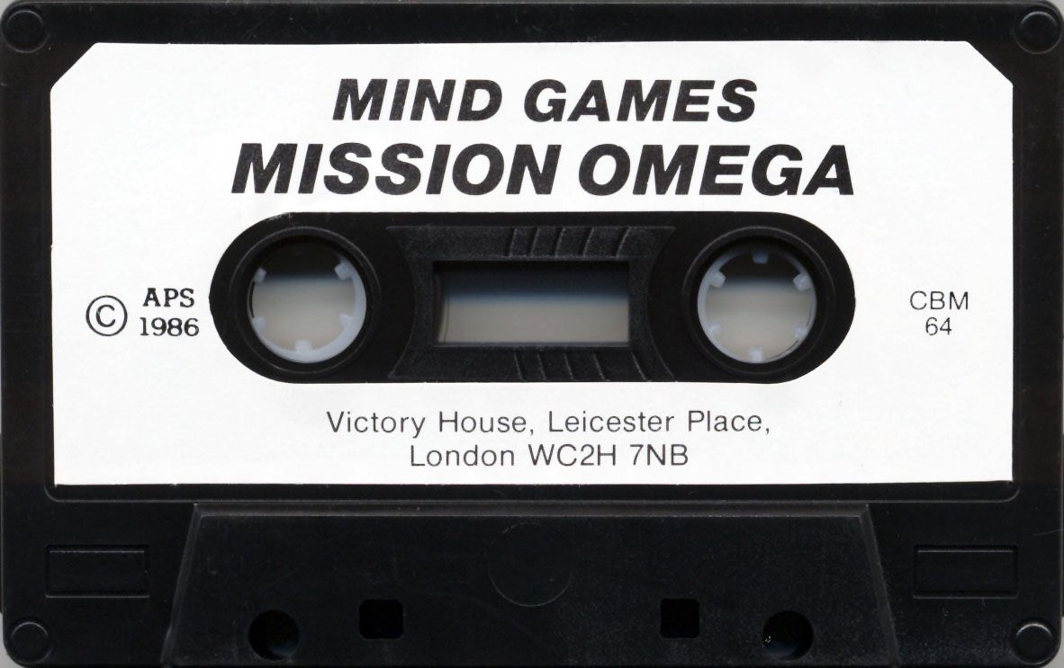 Media for Mission Omega (Commodore 64)
