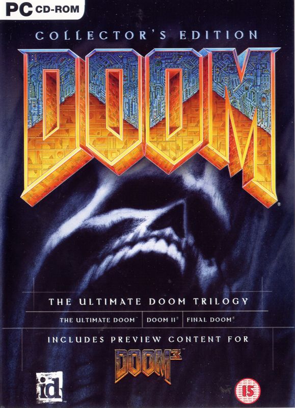 Front Cover for Doom: Collector's Edition (Windows) (Release with BBFC rating)