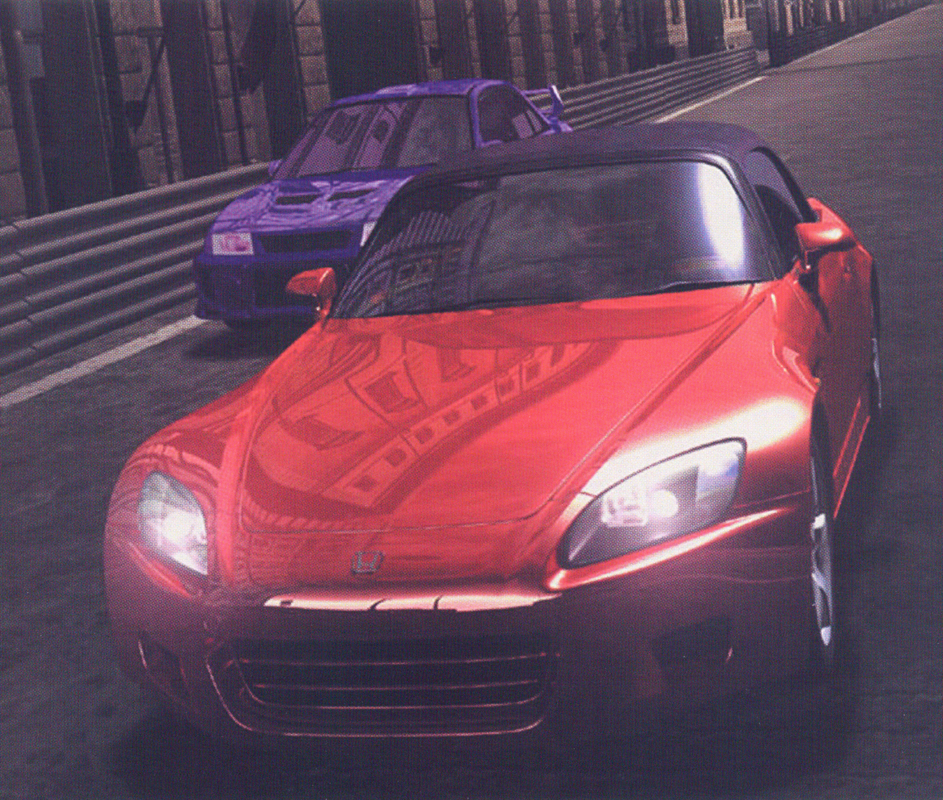 Inside Cover for Gran Turismo 2 (PlayStation) (Greatest Hits release): Left