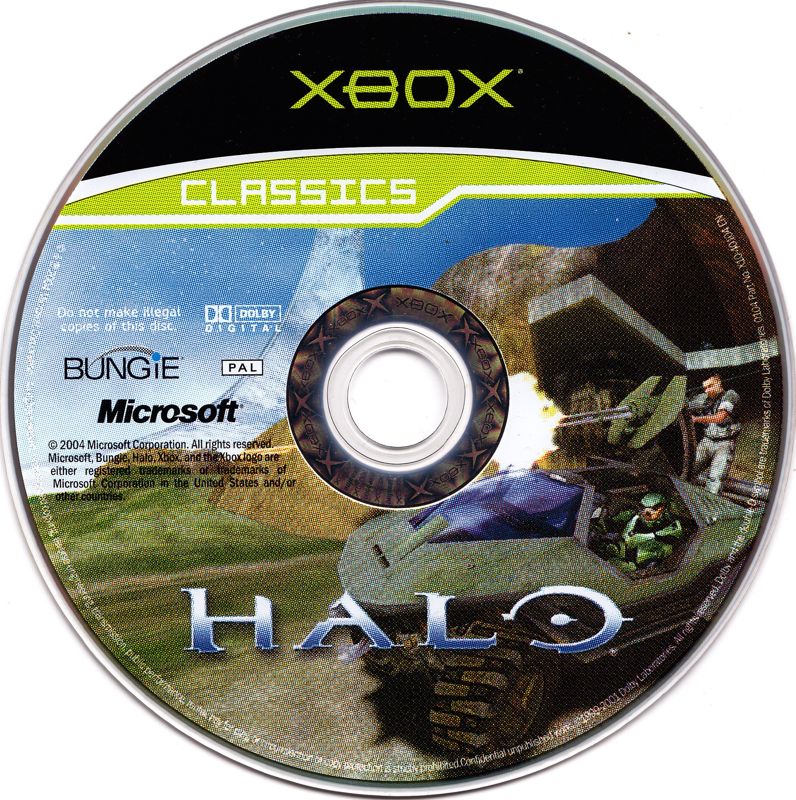 Media for Halo: Combat Evolved (Xbox) (Classics release)