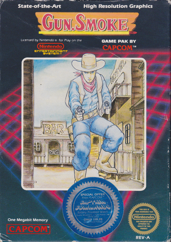 Front Cover for Gun.Smoke (NES)