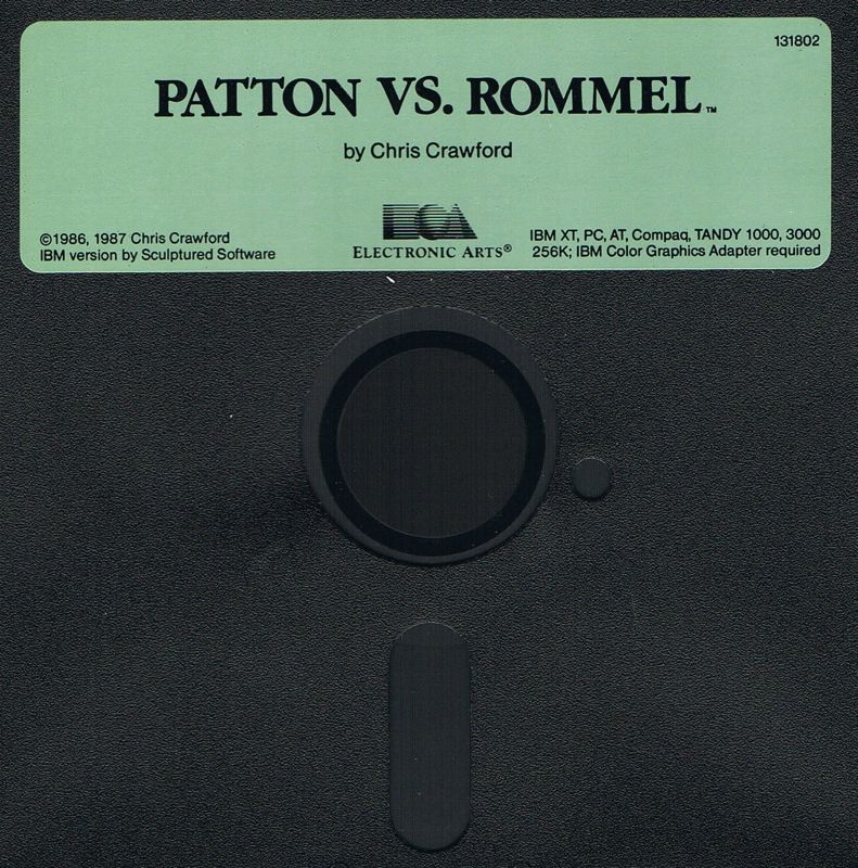 Media for Patton vs Rommel (DOS) (Cardboard pocket)