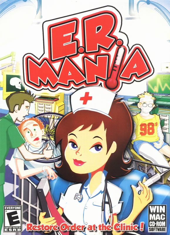 Front Cover for E.R. Mania (Macintosh and Windows)