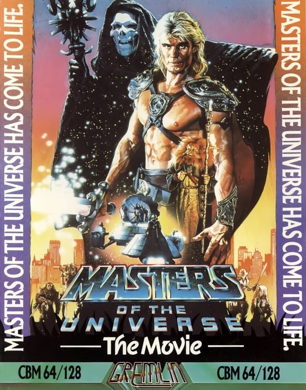 Front Cover for Masters of the Universe: The Movie (Commodore 64)
