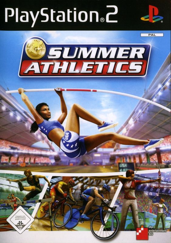 Front Cover for Summer Athletics: The Ultimate Challenge (PlayStation 2)