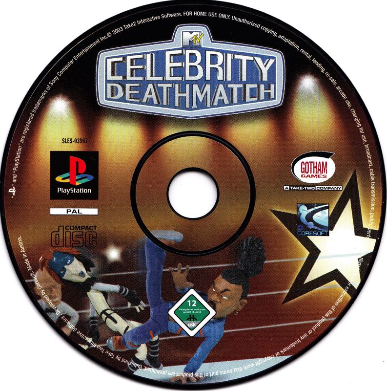 Media for MTV Celebrity Deathmatch (PlayStation)