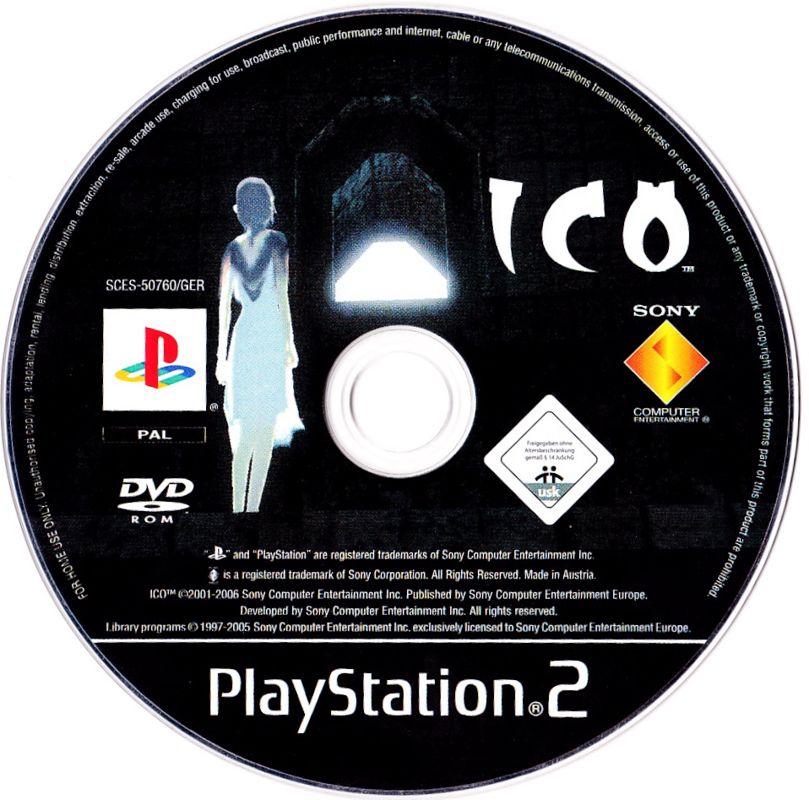 Media for Ico (PlayStation 2) (Re-Release)