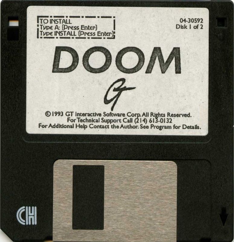 Media for Doom (DOS) (Shareware Version): Disk 1/2