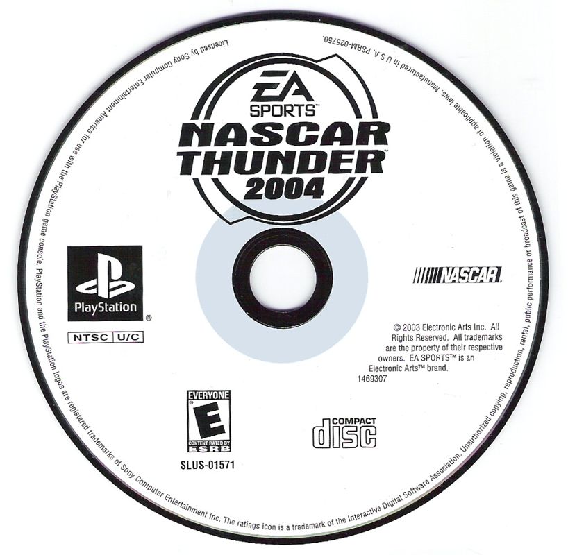 Media for NASCAR Thunder 2004 (PlayStation)