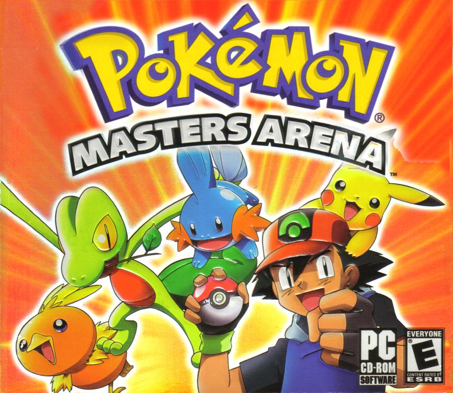 Pokemon: Masters Arena (Windows PC, 2003) Computer Video Game CD-ROM Tested