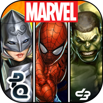 Front Cover for Marvel Puzzle Quest (iPad and iPhone): R91 release
