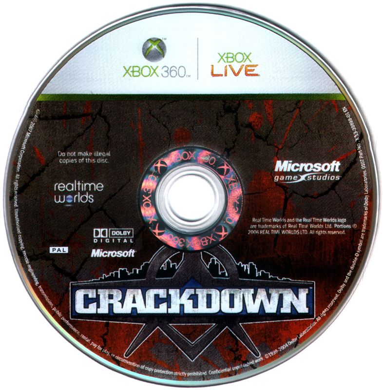 Crackdown cover or packaging material - MobyGames