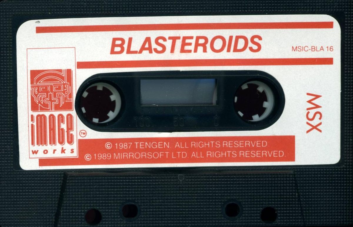 Media for Blasteroids (MSX)