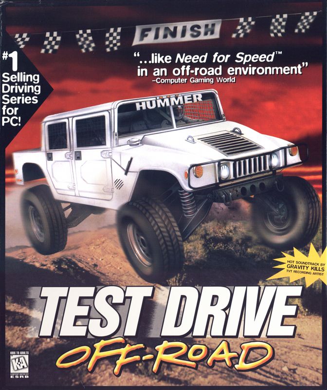 Front Cover for Test Drive: Off-Road (DOS)