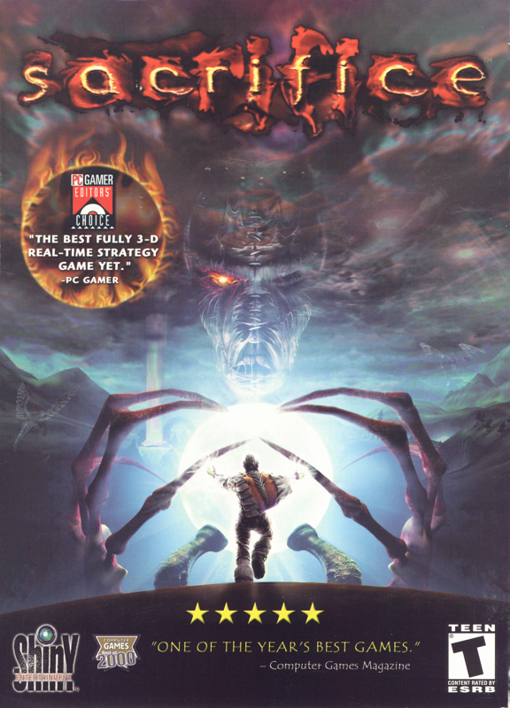 Front Cover for Sacrifice (Windows) (Game of the Year release)
