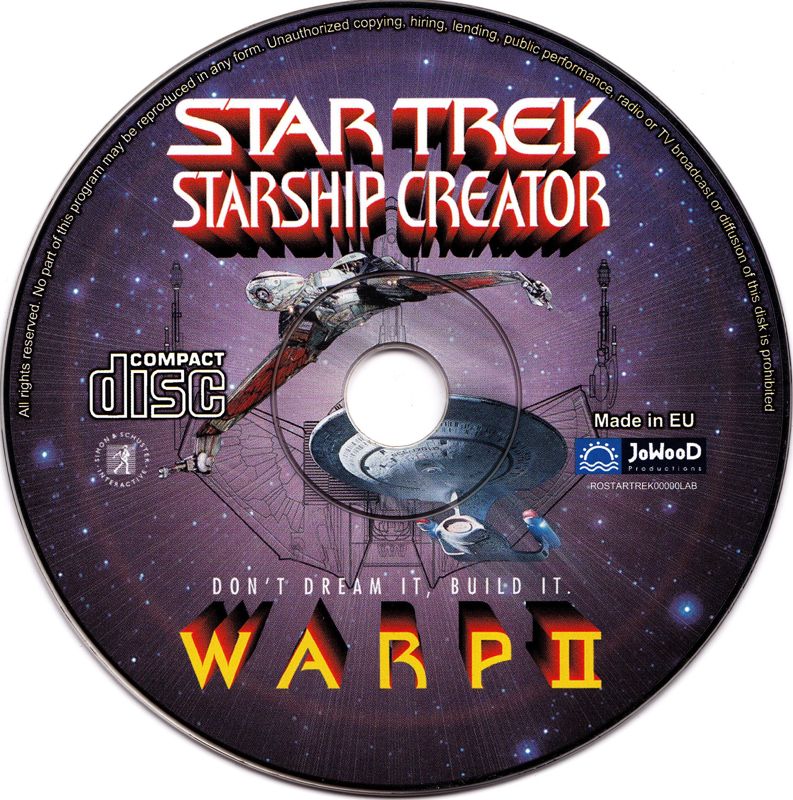 Media for Star Trek: Starship Creator Warp II (Windows)