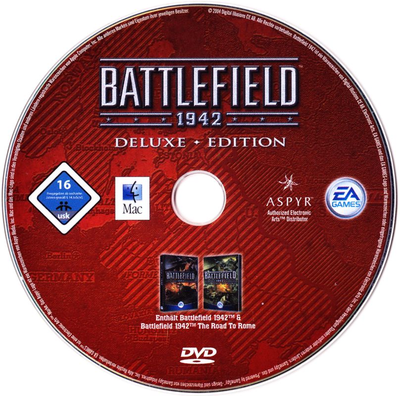 Battlefield 1942: Deluxe Edition cover or packaging material - MobyGames