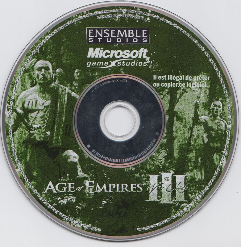 Media for Age of Empires III: Gold Edition (Windows) (Double keep case opening from the center): Age of Empires III: War Chiefs