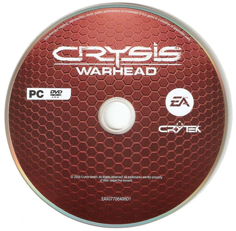 Media for Crysis: Maximum Edition (Windows): Crysis Warhead Disc