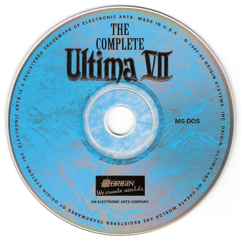 Media for The Complete Ultima VII (DOS) (CD-ROM Classics)