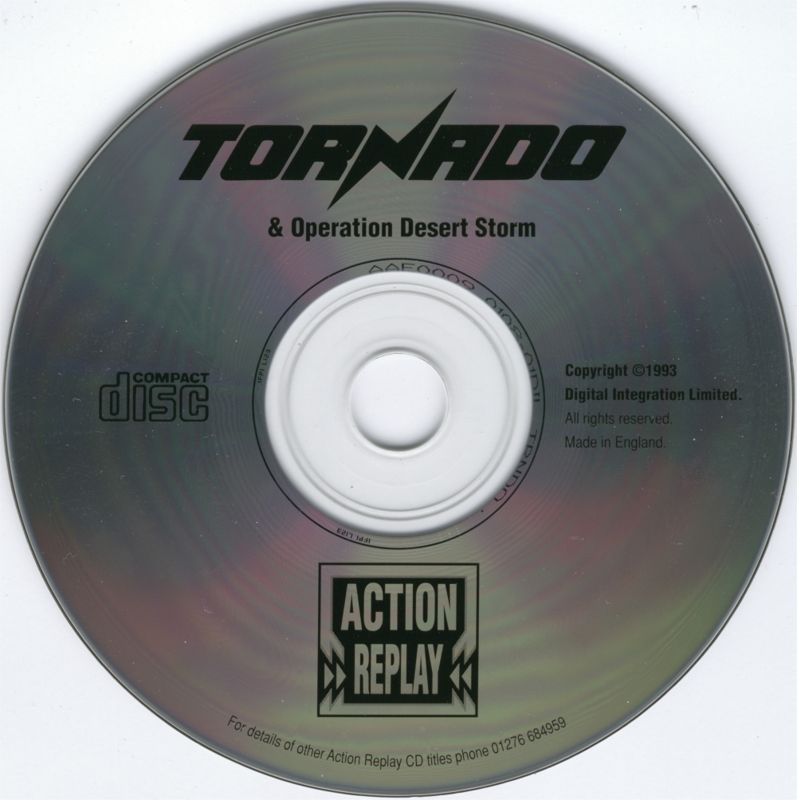 Media for Tornado: Limited Edition (DOS) (Action Replay release)